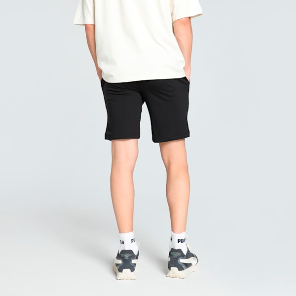 Men's Graphic Slim Fit 9" Shorts, PUMA Black, extralarge-IND